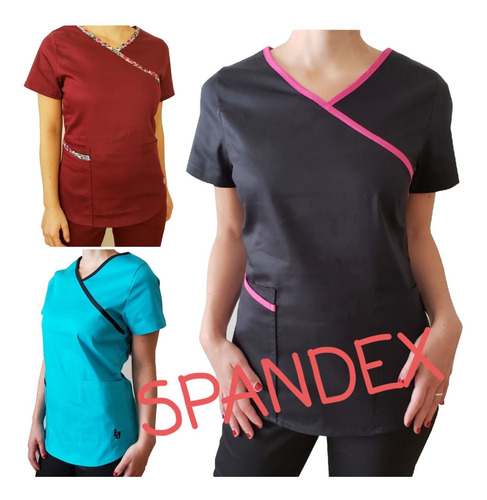 Ambo Spandex Elastizado L Y J Uniformes Talles 38 Al 48