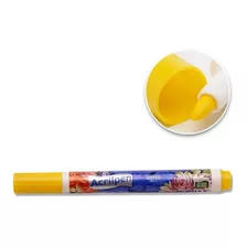 Caneta Acrilpen Para Tecido Acrilex Amarelo Ouro