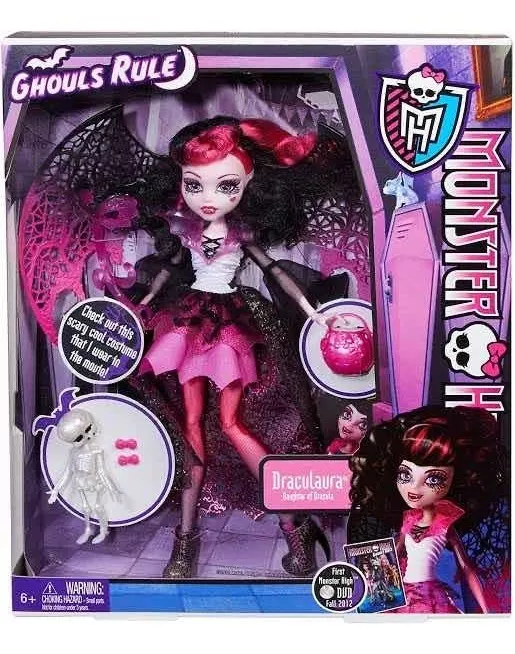 Mattel Monster High Ghouls Rule Draculaura Doll