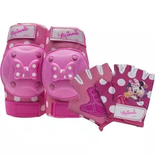 Bell Juego De Almohadillas Protectoras Y Guantes De Minnie .