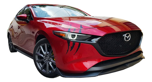Kit Lip Estribos Y Spoiler Mazda 3 Hatchback 2022 2023 2024 Foto 5