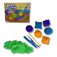 Areia Mágica Cinética Infantil Colorida 4 Formas De Modelar Cor Colorido