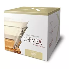 Chemex Fp-1 Filtros De Cafe Con 100-chemex Desplegados En C