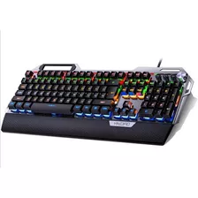 Teclado Mecanico Rgb Yindiao K100 Switch Blue Ingles