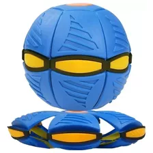 Bola Mágica Disco Voador Brinquedo Ao Ar Livre Bola Maluca Cor Azul