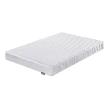 Colchon Matrimonial En Caja 16cm Alto Estructura De Resortes Blanco Kingshouse Espuma De Alta Densidad Memory Foam Antiacaros Hipoalergenico Peso Soportado 120kg Firmeza Comodidad Descanso Poliester 