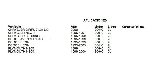 Engrane Sprocket Dodge Neon 2005 2l Mopar Foto 4