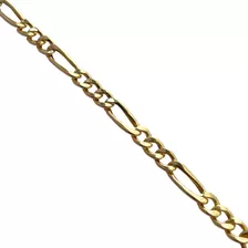 Pulseira Masculina Ouro 18k Grumet 3x1 Elo Alternado