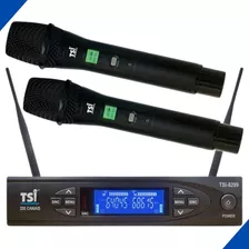 Microfones Tsi 8299-uhf Dinâmico Supercardióide