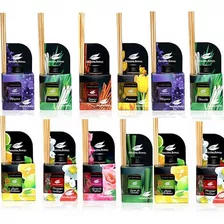 Difusor De Ambientes Aromatizador Perfume Amazônia Kit C/ 12