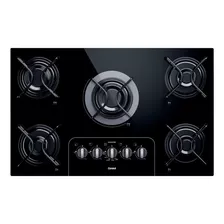 Cooktop Consul 5 Bocas Vidro Preto Chama Rápida Bivolt