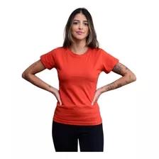 Camiseta Básica Uniforme Lisa Varias Cores Todos Os Tamanho