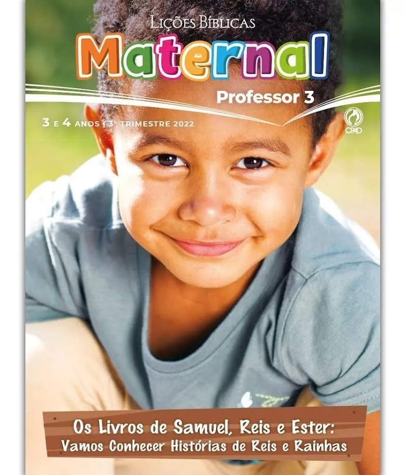 Revista Lições Bíblicas Maternal Professor 3° Trimestre