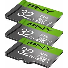 Tarjeta De Memoria Sd 32gb Elite Class 10 U1 Paquete De 3