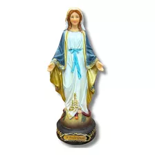 Nossa Senhora Das Graças 20 Cm Resina Importada Italiana