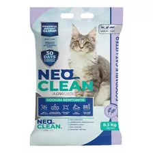 Arena Para Gatos Neo Clean 10 L 8.3 Kg Olor Lavanda Mascotas X 8.3kg De Peso Neto