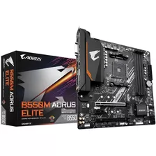 Tarjeta Madre Amd Gigabyte B550m Aorus Elite Am4 Ddr4 128gb