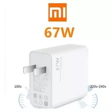 Cargador Xiaomi Turbo Carga 67w Tipo C Original Cable 5a