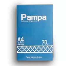 Resmas Pampa A4 70grs X Caja De 10 Unidades