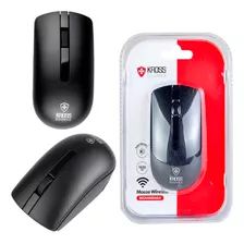 Mouse Sem Fio Kross Recarregável Wireless 1600 Dpi Orig. Nf