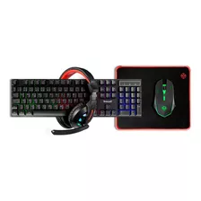 Combo Gamer Tgt Ariete 4x1 Rainbow Teclado Abnt Mouse1600dpi