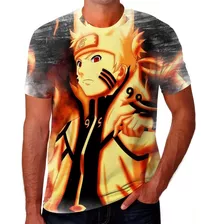 Camiseta Camisa Naruto Uzumaki Hokage Anime Envio Rápido 20