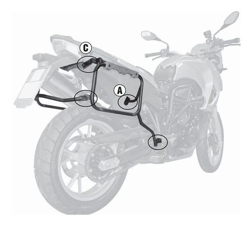 Maletas Laterales Givi 37 Y 48lts + Bases Bmw F700gs F800gs  Foto 7