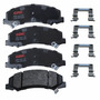 Set-4 Balatas Ceramica Traseras Lincoln Ls 3.9l V8 04/06