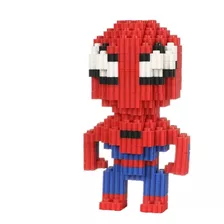 Mini Bloques Spider Man Figura 3d Armable