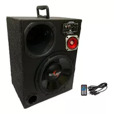 Caixa De Som Bob Bluetooth 10 Polegadas Sturdy 400watts