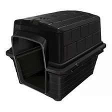 Caseta De Plástico Para Perros Hurricane Pet N.3, Colores Surtidos, Color Negro