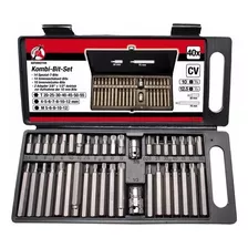 Puntas Combinadas Allen Bristol Torx Spline 40 Pz | Bgs 7073