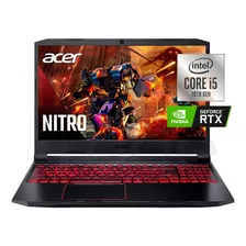 Notebook Gamer Acer Nitro 5 Core I5 8gb 256gb Ssd Rtx3050