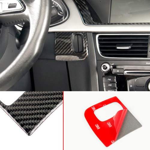 Embellecedor Switch Encendido Emblema Para Audi A4 S4 Sline Foto 10