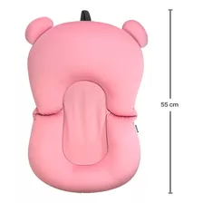 Almofada De Banho Para Bebê Rosa 7277 - Buba Liso