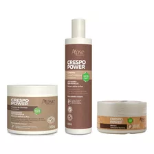 Apse Crespo Power Gelatina E Creme De Pentear E Máscara