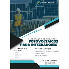 Projetos Fotovoltaicos Homolgados.