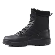 Bota Militar Camping Bota Táctica Zapato Alto Antideslizante