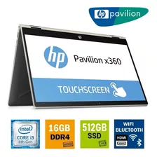 Laptop Hp Tactil Core I3 8th Gen 16gb Ssd 512gb Wifi Win11