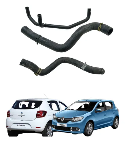 Par Mangueira Radiador Sandero 1.0 16v 2015 2019 Usado 1