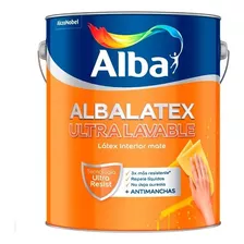 Albalatex Ultralavable Interior Mate Blanco 04 Lt