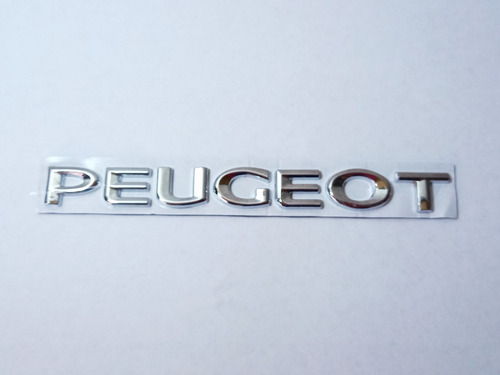 Letras Peugeot Insignia Emblema Cromadas Logotipo Foto 5