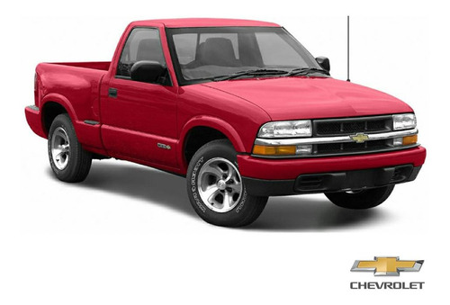 Tapetes Uso Rudo Logo Chevrolet Pickup S10 1996 A 2004 Orig Foto 5