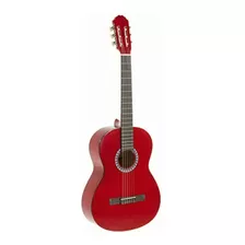 Gewa Isgewps510153 Guitarra Clásica 4/4, Roja
