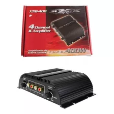 Amplificador 4 Canales Xxx Xtm-400 400 Wats