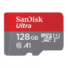 Cartão De Memória Sandisk Sdsquar-128g-gn6ma Ult