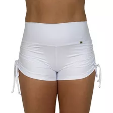 Short Ripple Fitness Cordinha Poliamida Kit C/ 3 Entrega Já