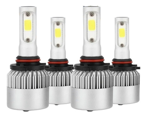 Kit De Focos Led 9005 9006 De Luz Alta/baja Para Chevrolet