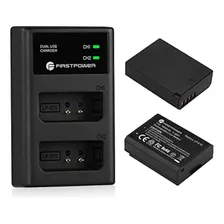 Firstpower Batería Lp-e10 (paquete De 2) Y