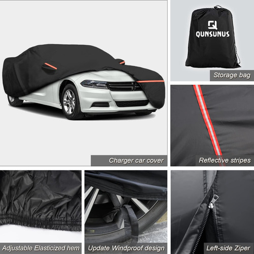 Cubierta Para Automvil Dodge Charger Impermeable Todo Foto 3